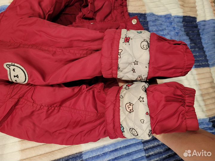 Куртка весна для дев.5-6лет