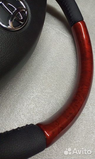 Руль на UZJ100 Toyota Alphard