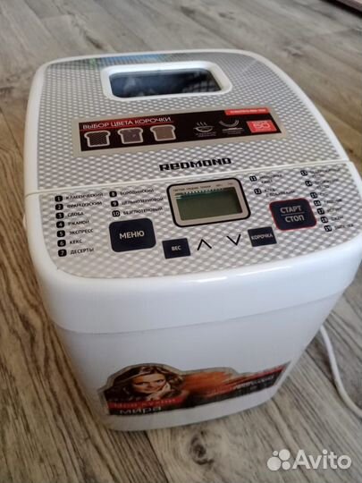 Заказано доставкой хлебопечка redmond rbm-1908