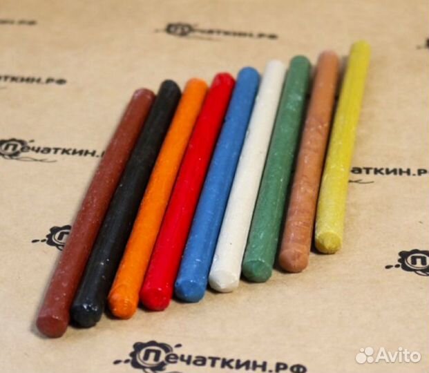 Сургуч в стержнях, ассорти