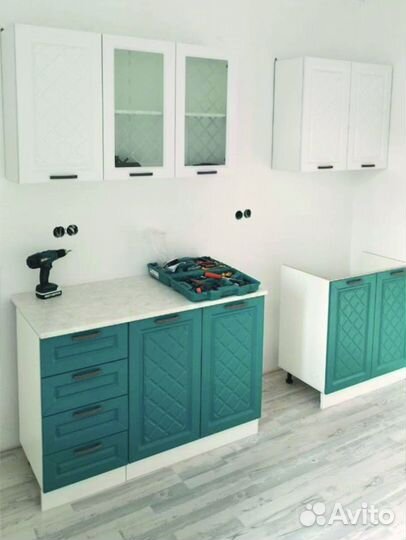 Кухня мдф цвет Моренга 2 метра