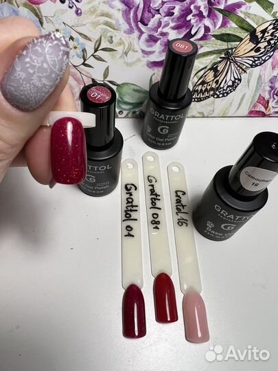 Гель лак grattol