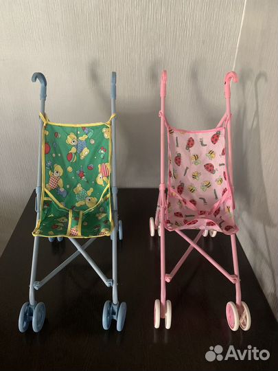 Коляска игрушечная складная