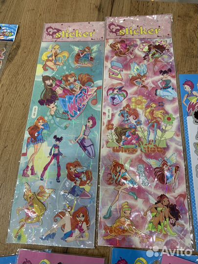 Наклейки винкс Winx