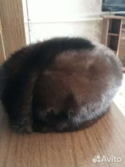 Берет норковый новый