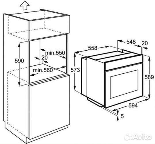 Духовой шкаф electrolux eob 2200 box