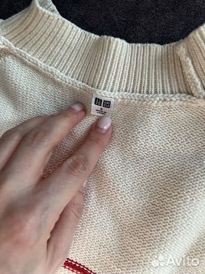 Джемпер хлопковый женский uniqlo