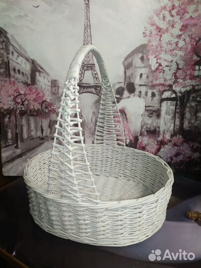 Корзина плетеная