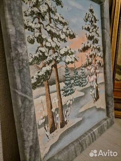 Пано из камня (натуральный мрамор)