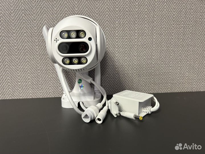 Новая уличная wifi камера видеонаблюдения 8 мп