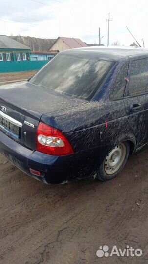 Заднее крыло на приору