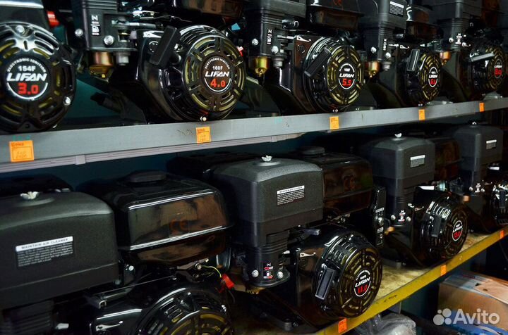 Бензиновый двигатель 15 л.с. Lifan 190F оригинал