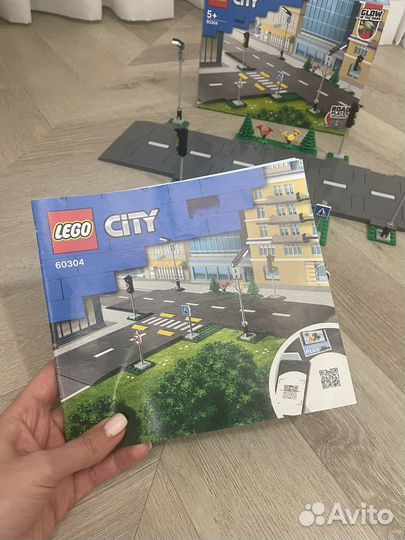Lego City 60304 дорожные пластины