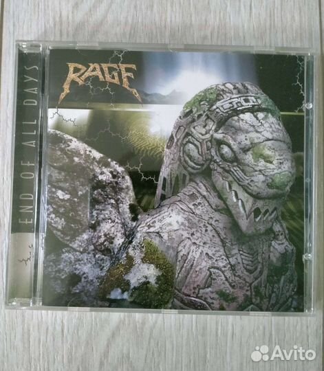 Фирменный CD компакт Rage –End Of All Days, 1996 г