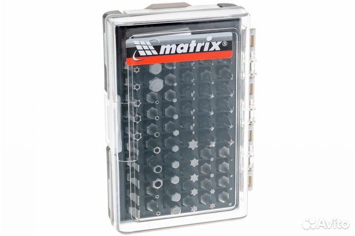 Набор бит вставок 61 штука с магнитным держателем