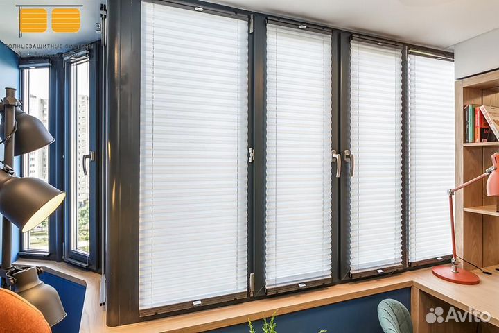Жалюзи шторы плиссе