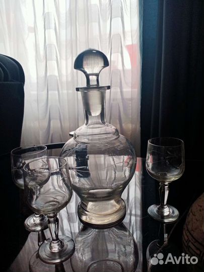 Штофы и графины СССР