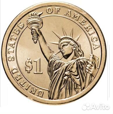 Монета Джордж Буш