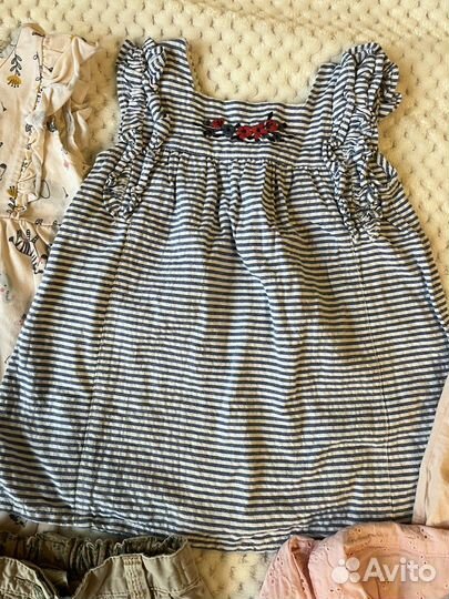 Вещи пакетом на девочку 68 74