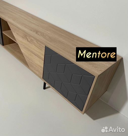 Тумба под тв Bravo с фрезеровкой