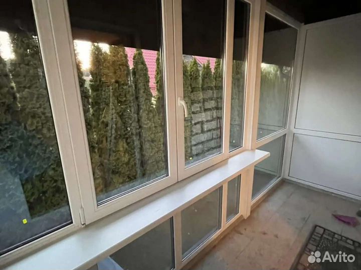 Окна на балкон