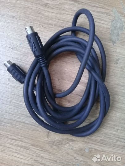 Кабель S-video папа-папа 2м. и на тюльпан