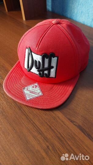 Кепка бейсболка снэпбэк duff simpsons