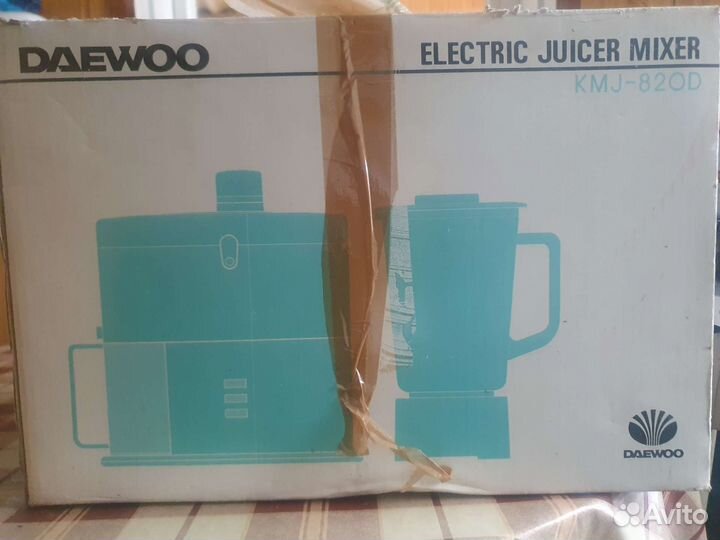 Соковыжималка + миксер daewoo KMJ-820D новая