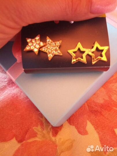 Бижутерия серьги