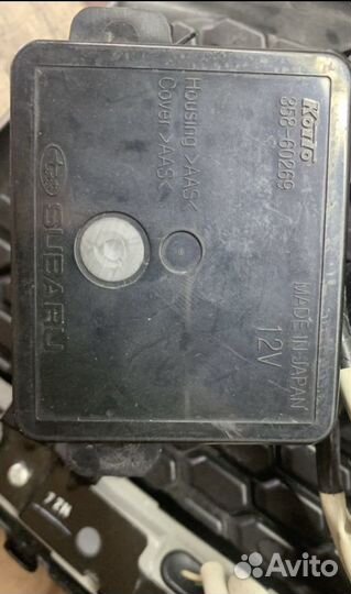 Накладка бампера левая с ходовым огнём (оригинал)