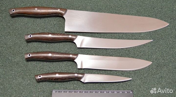 Набор профессиональных кухонных ножей 