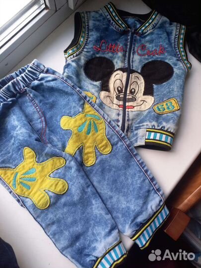 Джинсовый комплект