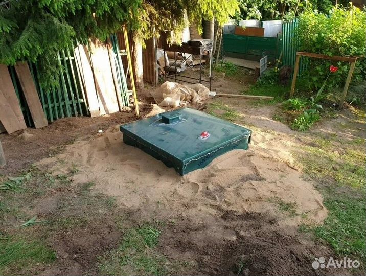 Септик монтаж в 1 день