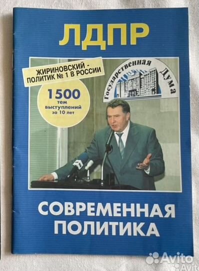 В. Жириновский.Современная политика, 2003