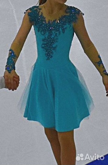 Платье для фигурного катания 128-134