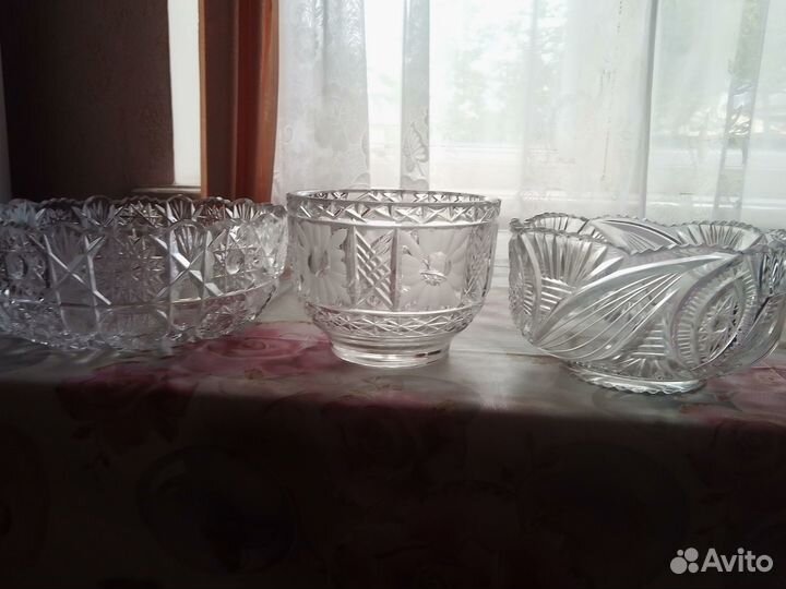 Хрустальные предметы времен СССР
