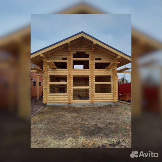 Бревно оцилиндрованное напрямую с производства