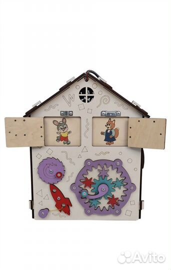 Бизиборд домик со светом