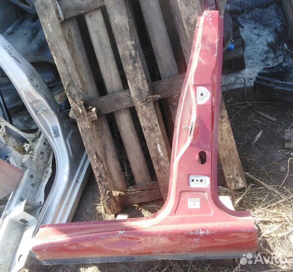 Ситроен С3 Порог Левый со средней стойкой C3