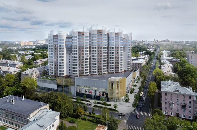 1-к. квартира, 46,7 м², 16/19 эт.