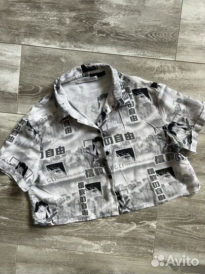 Укороченная рубашка