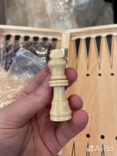 Шахматы шашки нарды 3 в 1