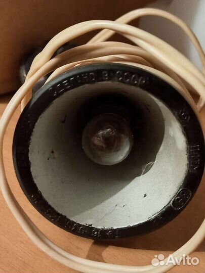 Светильник переносной времени СССР