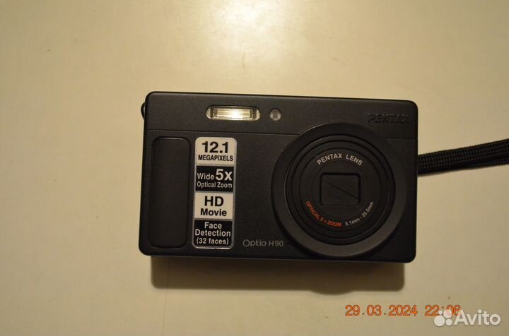 Фотоаппарат pentax optio h90