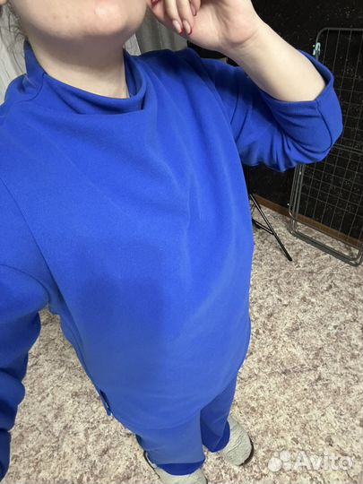 Костюм женский в рубчик 46-48р