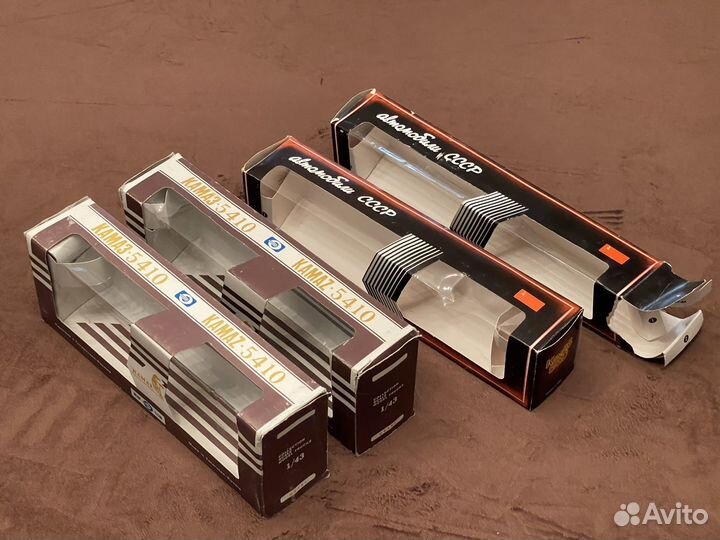 Коробки для грузовых моделей Камаз 1:43