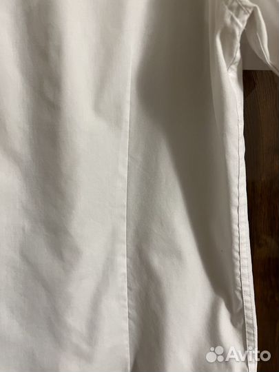 Рубашка белая с коротким рукавом