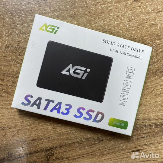 SSD накопитель AGI SATA 3 256gb