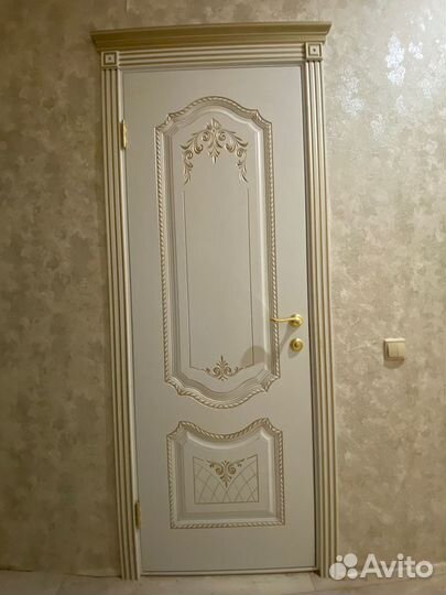 Двери межкомнатные белая эмаль