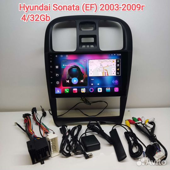Магнитола Hyundai Sonata (EF) 2003-2009г 4/32Gb